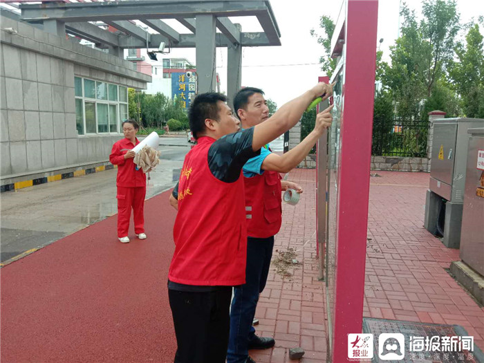 东营区黄河路街道聚园社区：创城是我们共同的责任