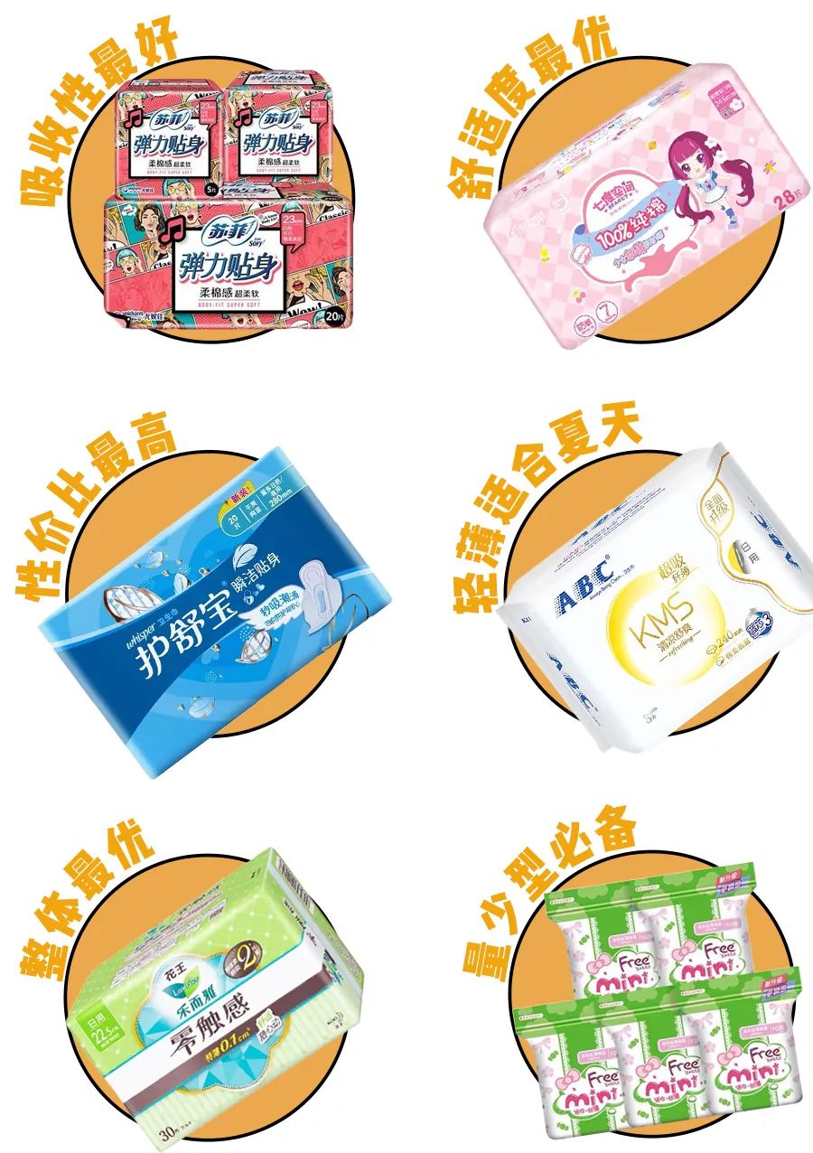 卫生巾黑名单曝光推荐品牌,卫生巾什么牌子是列入黑名单的