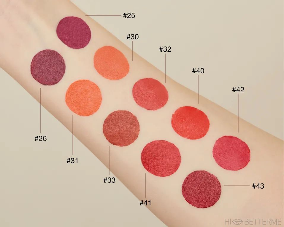 10支春季必入的元气口红超好看的,100支国货口红高颜值试色