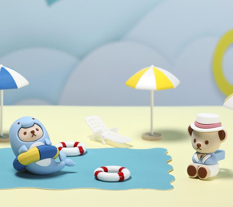 泰福高泰迪吸管杯,泰迪珍藏水杯