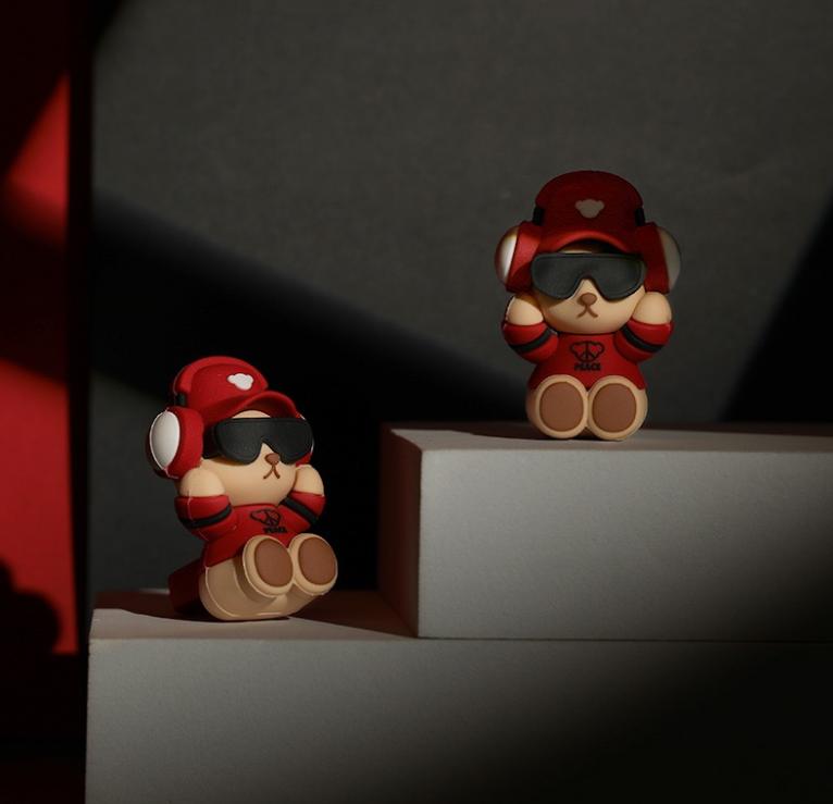 泰福高泰迪吸管杯,泰迪珍藏水杯