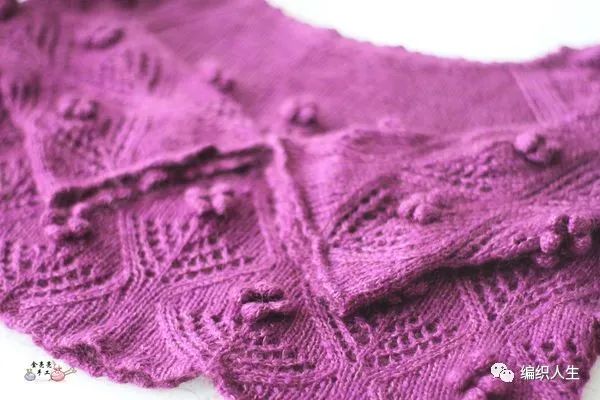 马海毛镂空套头衫编织,圆领长袖晕染彩绘马海毛套头衫