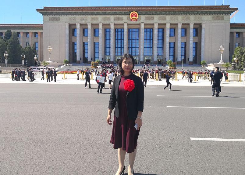 今天，池州的抗疫英雄在北京接受表彰