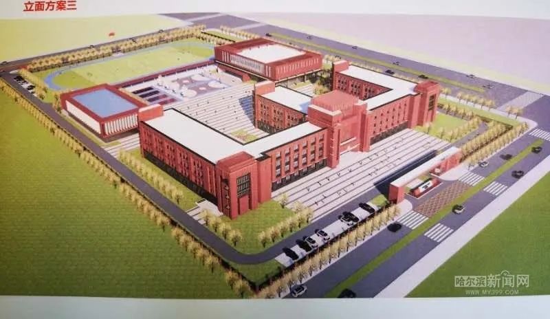 新增一所九年一贯制学校位置确定,17中新校区规划图