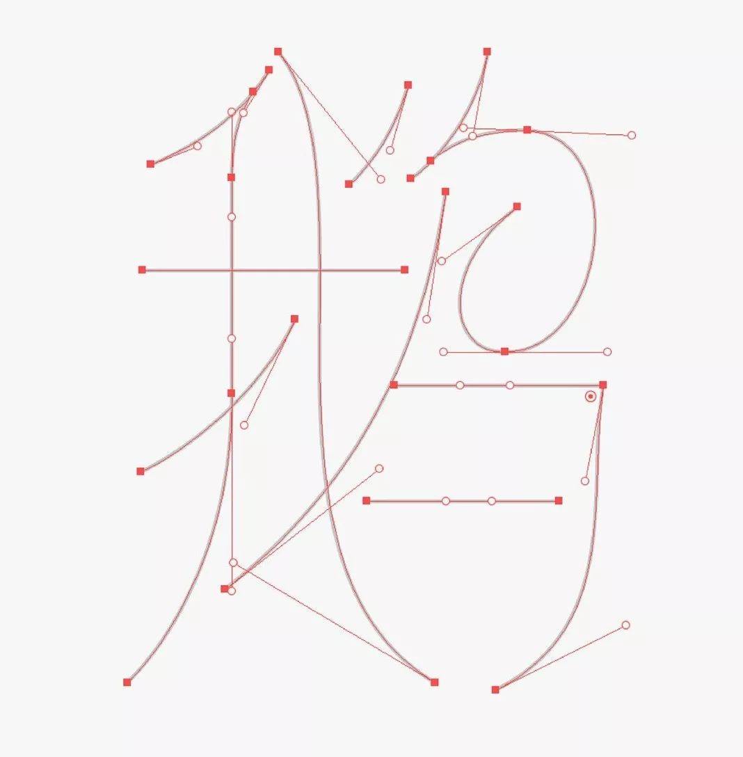 字体设计怎么做曲线,绘制字体的一般步骤