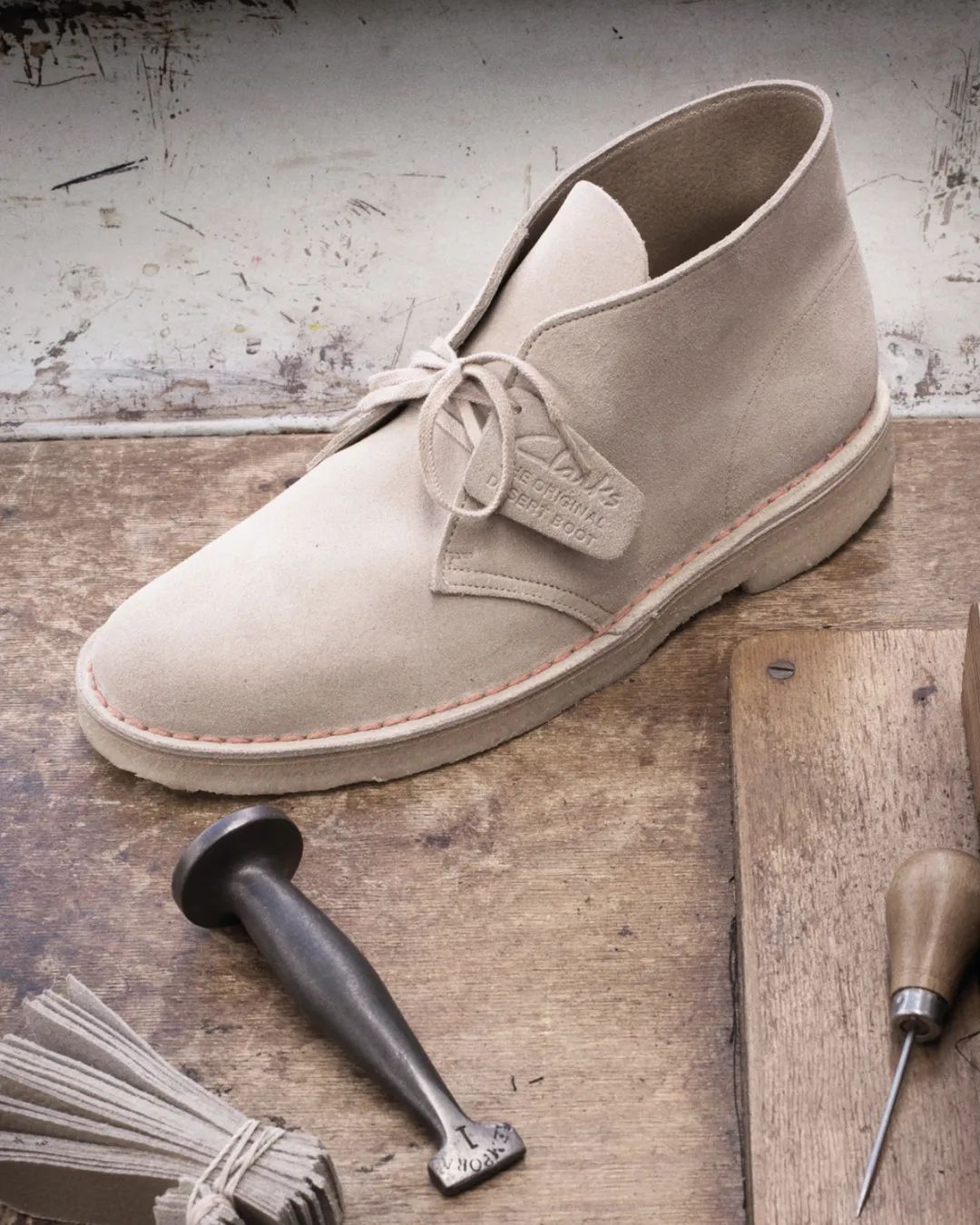 为什么沙漠靴都是黄色的,四代沙漠靴