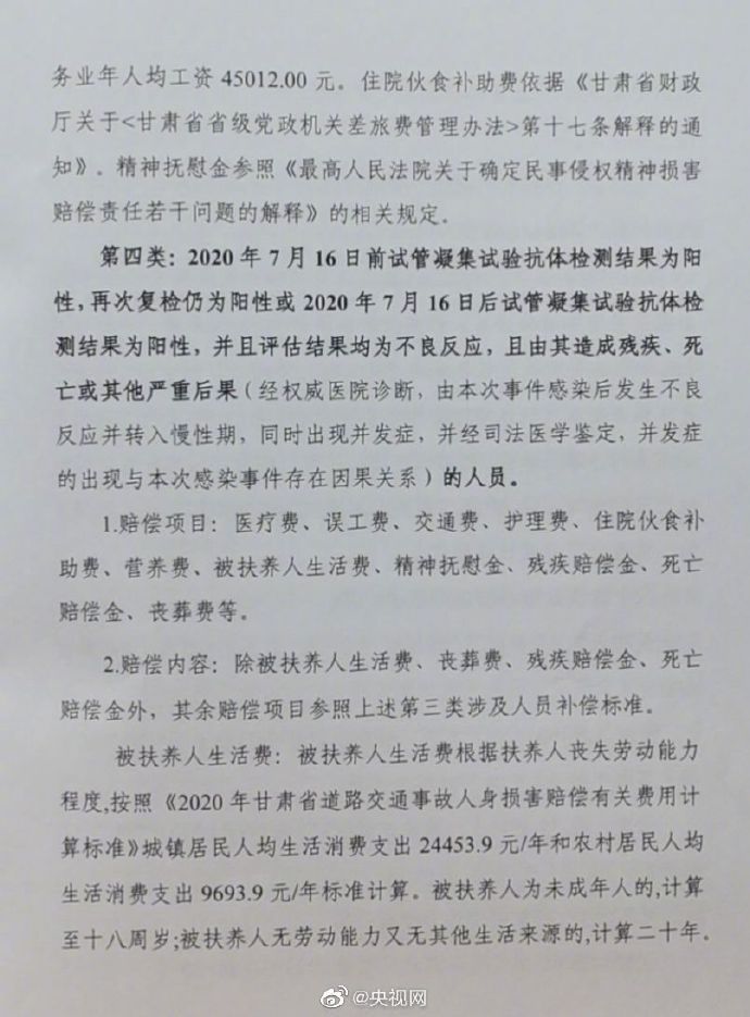 兰州布病事件超3千人签赔偿协议,兰州布病事件责任