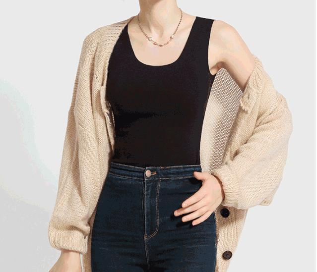 一件顶三件!这件日本背心自发热超保暖,还显瘦