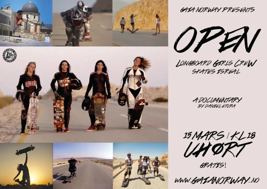 长板女孩·第二季!迟到七年的长板公路大片《OPEN》