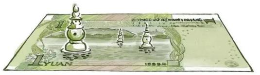 三潭印月还在吗,三潭印月缩小版