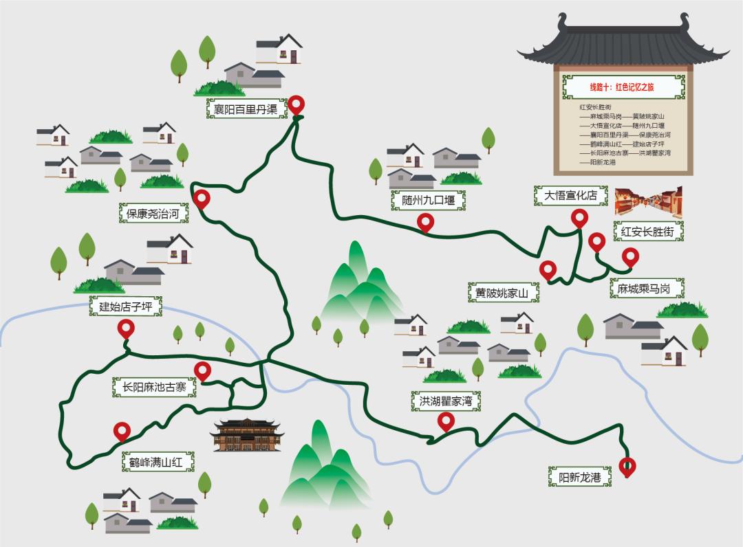 最美乡村游推荐湖北,10条线路村游湖北