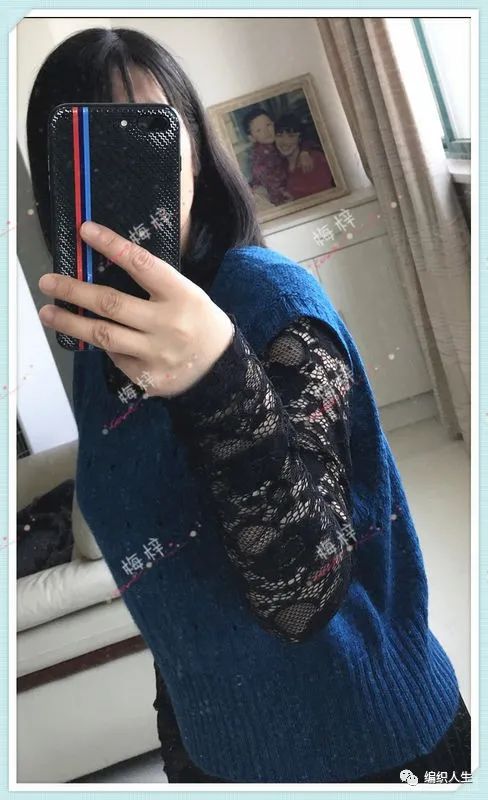 宽松棒针女式背心款式图解,男士棒针背心花样大全图解