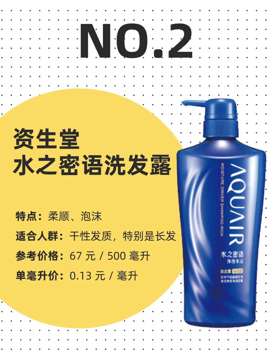 公认好用到飞起的5款洗发水,超好用的洗发水看看你用过几款吧