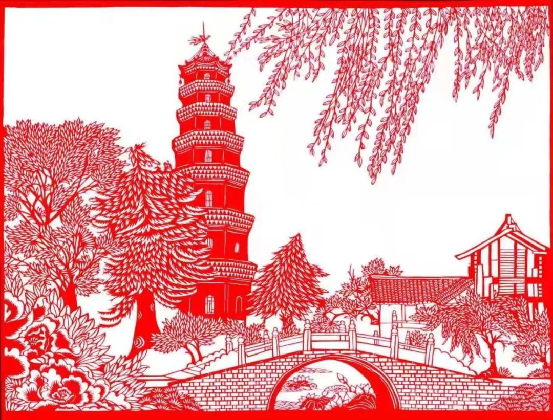 大师教你学剪纸,十分钟内做好看的剪纸