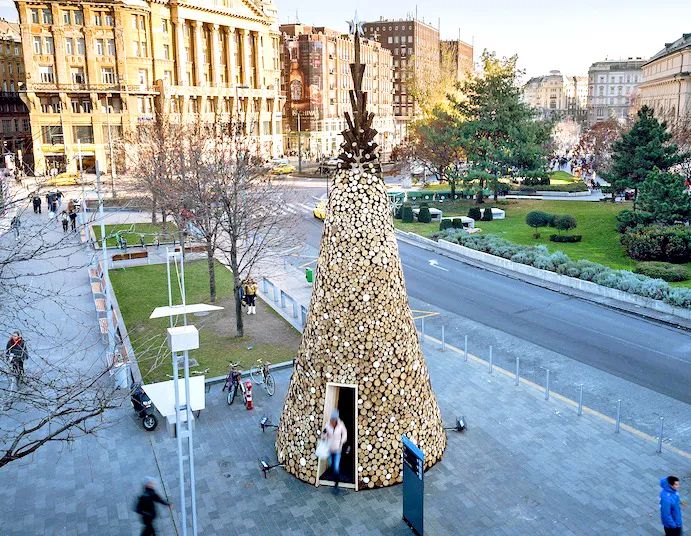 设计师的圣诞树是长什么样？