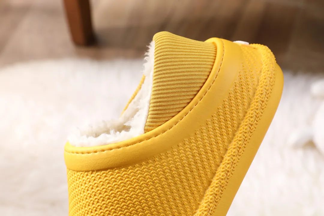 穿着舒服加绒防雨鞋,冬季慵懒风鞋防水