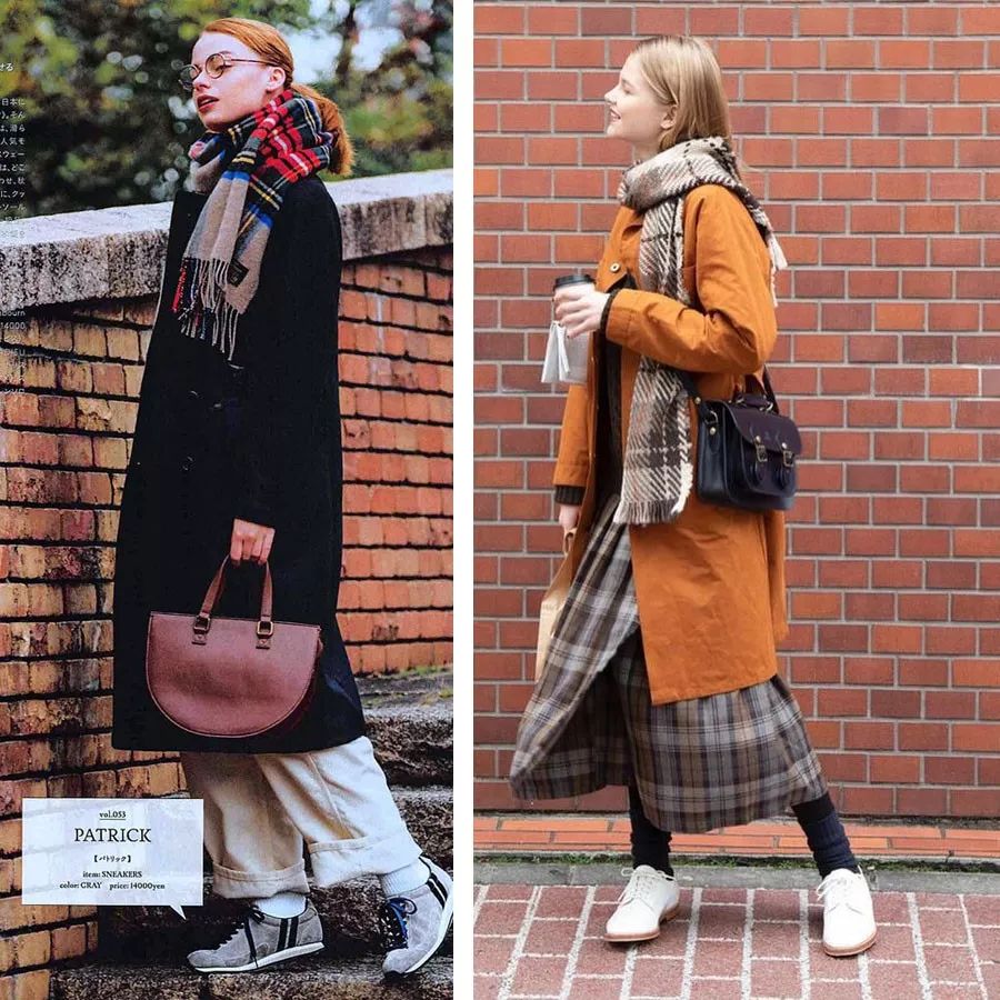 冬季的氛围感穿搭怎么能少了围巾,秋冬氛围感穿搭围巾