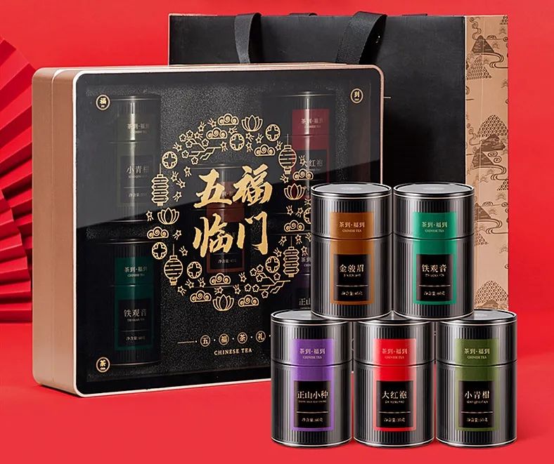 年货太普通，拿不出手？别担心，有了这款5种茶组合茶礼，保管你明年还买他