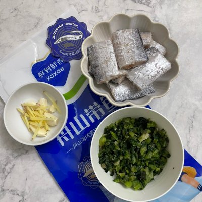 雪菜带鱼的正宗做法,雪里蕻烧带鱼