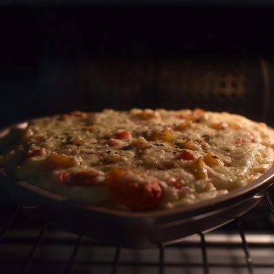 水果披萨怎么做好吃又简单视频,空气炸锅制作鸡蛋水果披萨视频