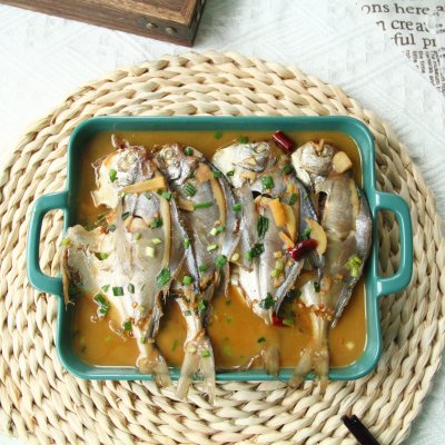 #我为奥运出食力#红烧鲳鱼