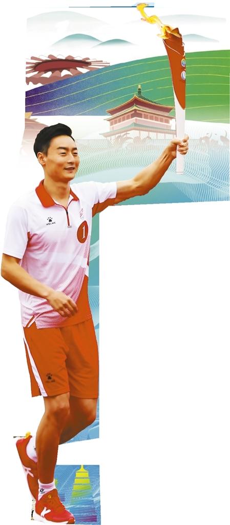 西安全运会火炬手秦凯,秦凯颁奖时刻