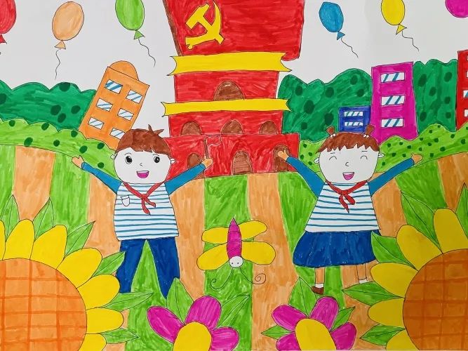 幼儿园庆国庆喜迎20大主题活动,广昌县幼儿园喜迎国庆活动美篇