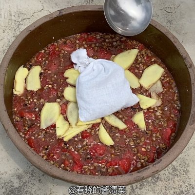 山东酱豆传统西瓜酱制作的全过程,西瓜豆酱和黄豆酱有什么不同