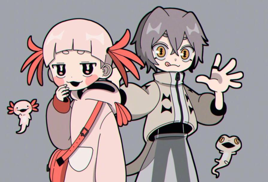 可爱的卡通动物拟人,画风精致的动物拟人化