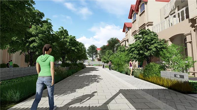 打造小区景观设计,简单住宅装修设计案例大全