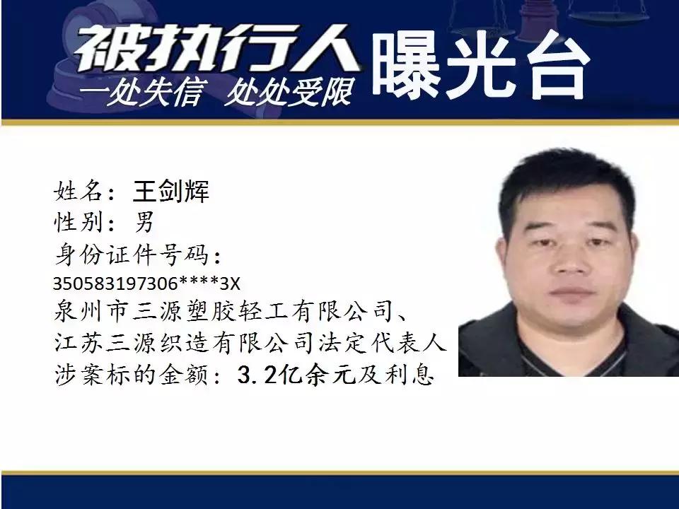 曝光！辉煌水暖集团法人夫妻涉案超33亿元！还有这些亿万“负”翁……