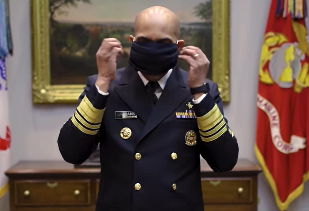 美政府*翻推**2个月前言论，卫生局长亲自上阵，示范用旧衣自制口罩