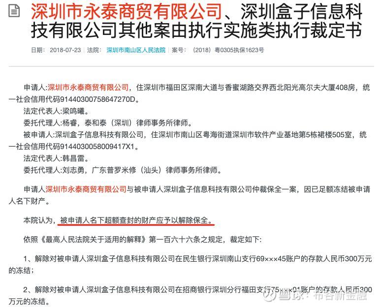 盒子科技收购环迅,盒子科技违法吗