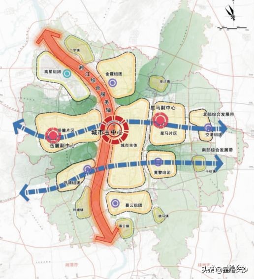 长沙将成为湖南省的副中心城市,长沙突破1000万人口