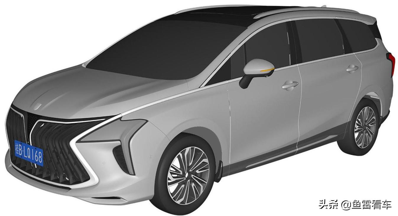 答案揭晓,竟是东风柳州全新MPV,前大灯比预想的还要出彩