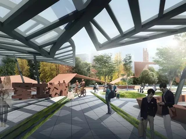 幸福林带绿化方案曝光，城东体育场馆群呼之欲出