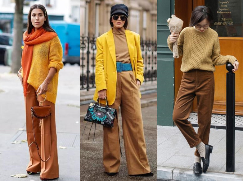 今年流行的颜色驼色,深驼色和哪三个颜色最搭