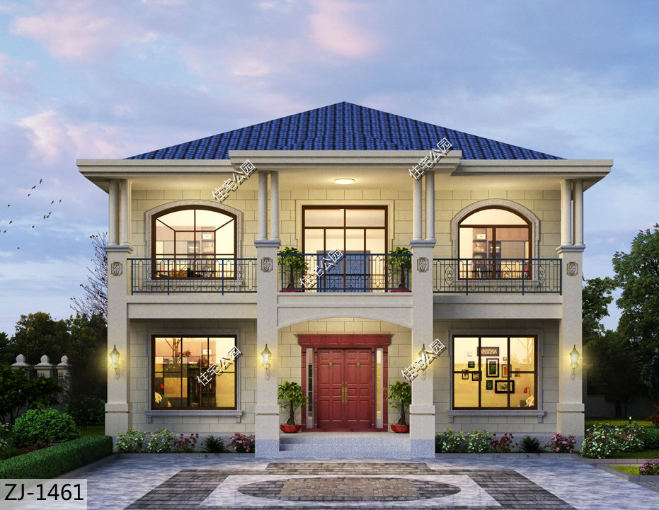 农村自建二层别墅图纸求推荐,1000套农村自建房图纸分享