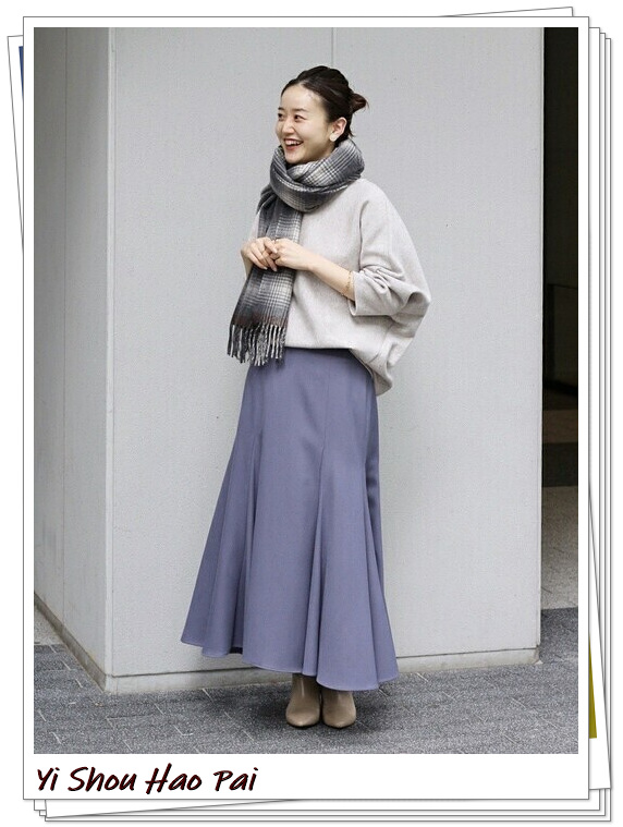 时尚围巾的10种围法,优雅时髦的围巾搭配