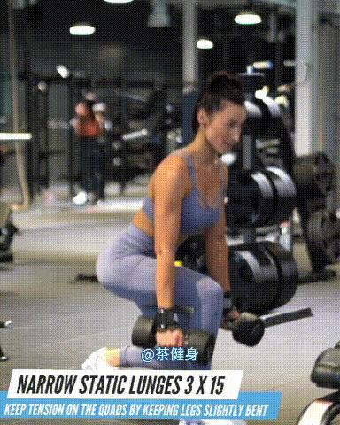 腿部训练股四头肌练几个动作,大腿前侧股四头肌