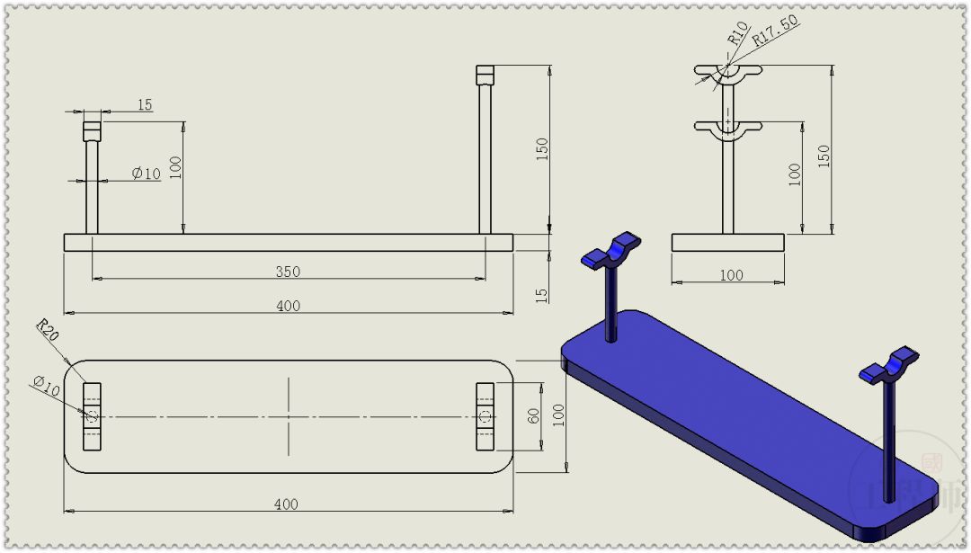 手柄solidworks,solidworks可调手柄