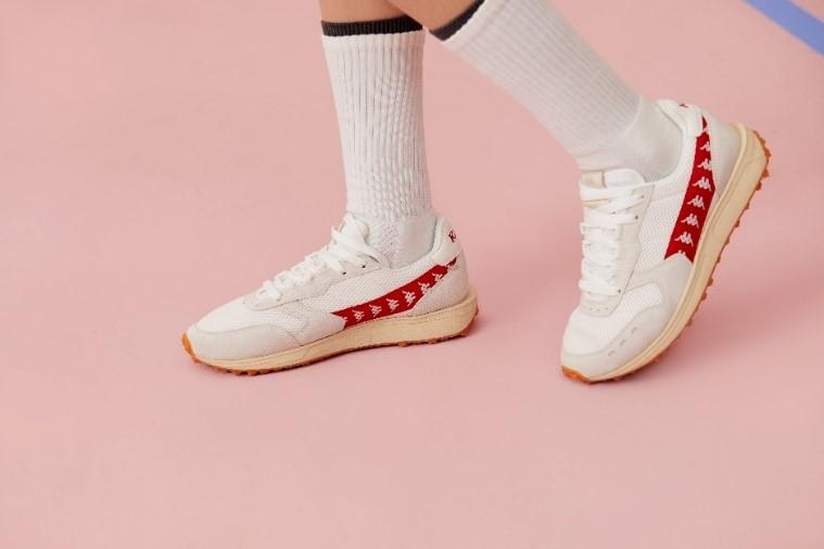 kappa复古跑鞋测评,传统与现代的碰撞平面设计