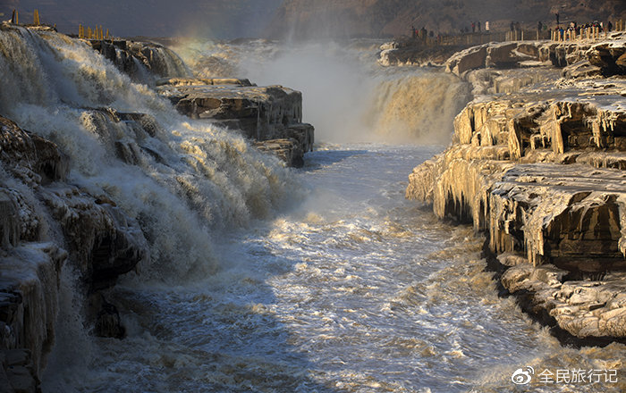 冬天的壶口,冬日小壶口