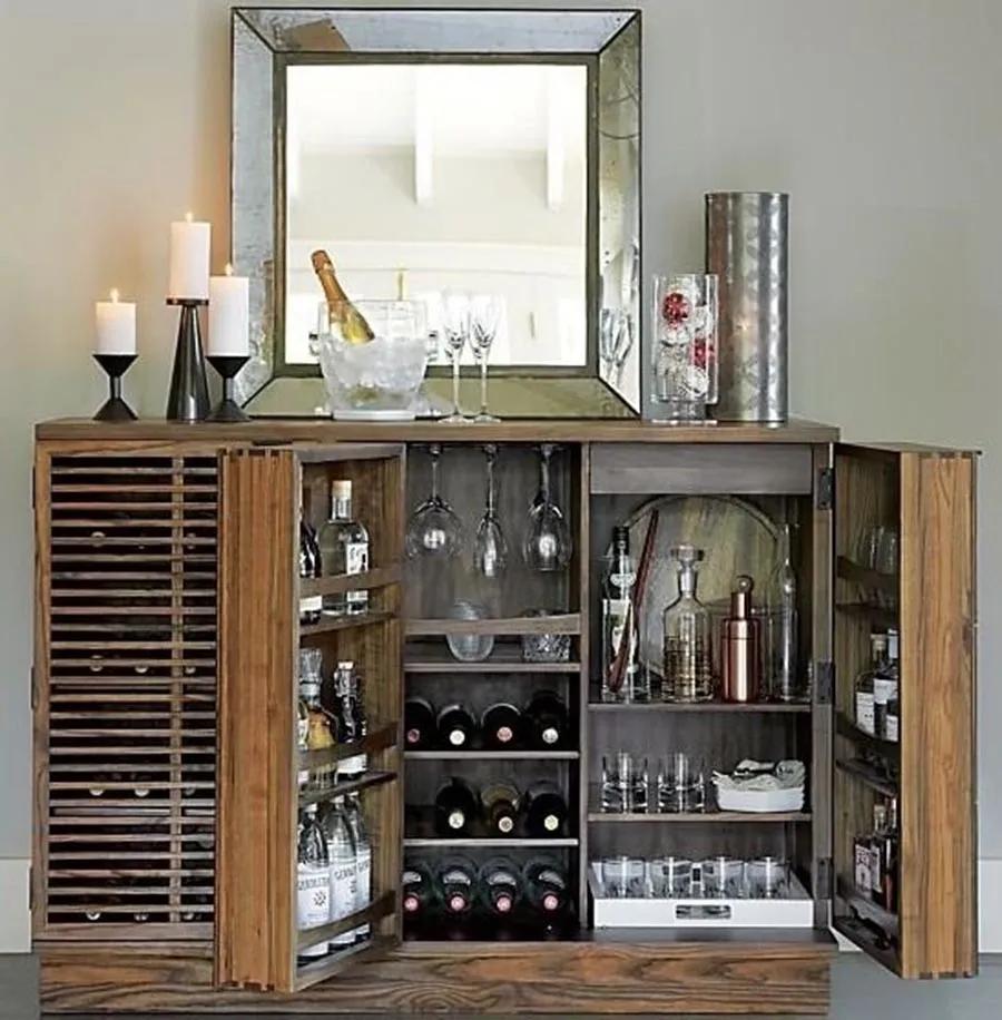 35公分酒柜设计,酒柜5层设计