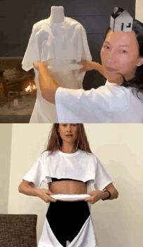 冬季流行衣服裁剪,初秋衣服裁剪图教程