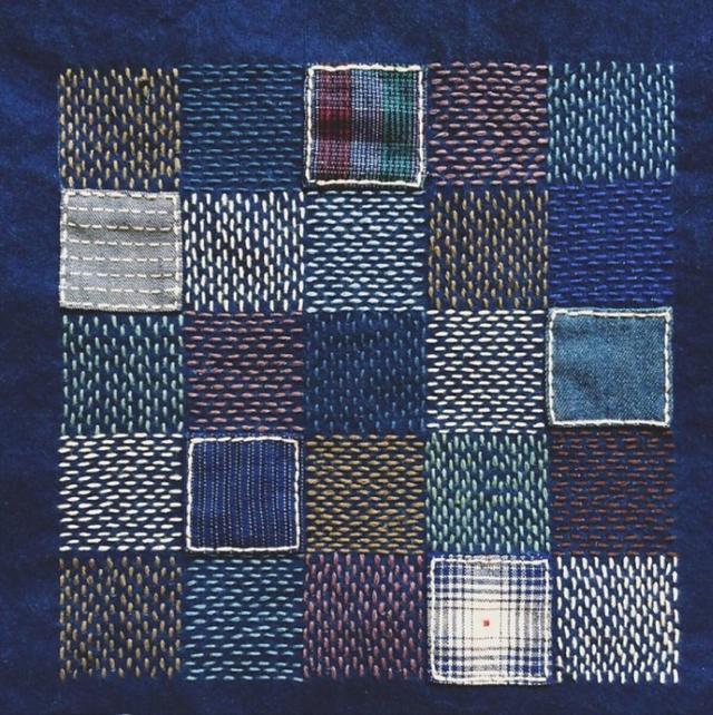 刺子绣简单绣法视频,学会刺子绣diy制图