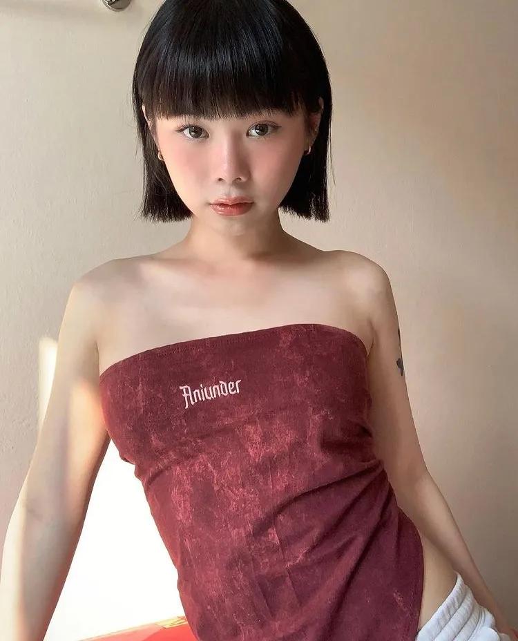 适合拽姐的简单短发霸气发型,拽拽的短发发型