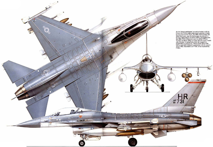 F-16“战隼”多用途战斗机