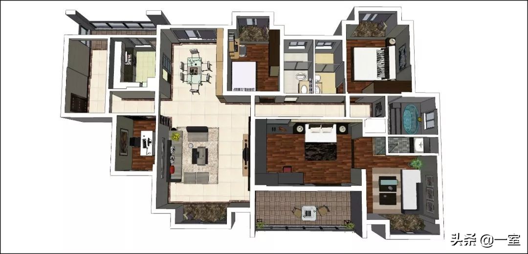 su别墅模型库合集,大师su模型