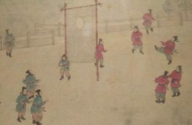 蹴鞠场边万人看,蹴鞠看台